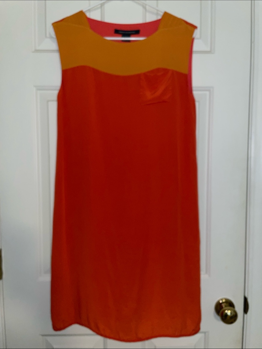 French Connection Silk Shift Dress, Size 4, EUC